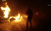 ̆   #3 "" / Battle in Grushevskogo str #3 "Burning".     