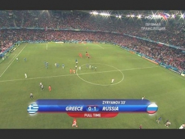 Греция - Россия Чемпионат Европы 2008 Группа D 2 тур