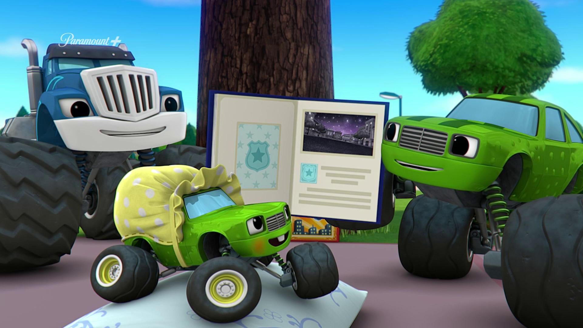 Вспыш И Чудо-Машинки / Blaze And The Monster Machines - 5 Сезон, 12 Серия  "Потрясающие Истории Вспыша" Смотреть Онлайн / Сериал | Anicat.ru | Красвью