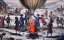 1783 ���. ������ �������� ����� / 1783. The First Race To The Sky / 1783. Le Premier Vol De L'Home En Montgolfiere - �������