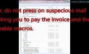Locky Ransomware Virus Strikes Unsuspected Invoice Email Readers