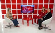 Интервью на 8 канале. Галина Орлова, Евгения Зеленова, Дмитрий Нижегородцев.