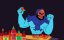 �������� ���������� ������, ������ ������ �������� / Skeletor Roasts He-Man While Eating Spicy Wings - �����